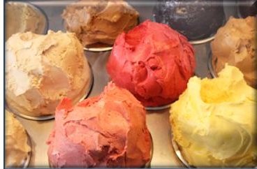 Sorbet and Ice Cream